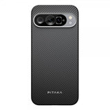 Pitaka Google Pixel 9 Pro XL Cover Ultra-Slim Case MagSafe Black/Grey Twill