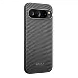 Pitaka Google Pixel 9 Pro XL Cover Ultra-Slim Case MagSafe Black/Grey Twill
