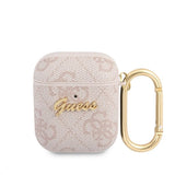 Guess AirPods (1/2) Cover 4G Script Pink