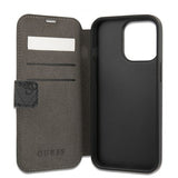 Guess iPhone 13 Pro Cover Printed Stripe Grå