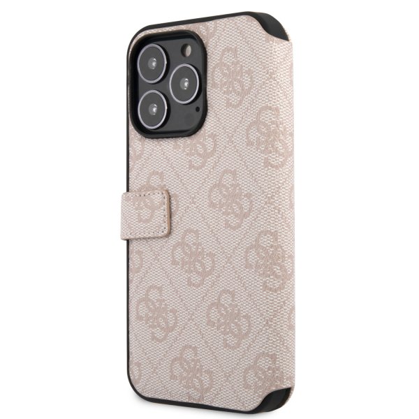 Guess iPhone 15 Pro Max Cover 4G Logo Rosa