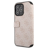 Guess iPhone 15 Pro Max Cover 4G Logo Rosa