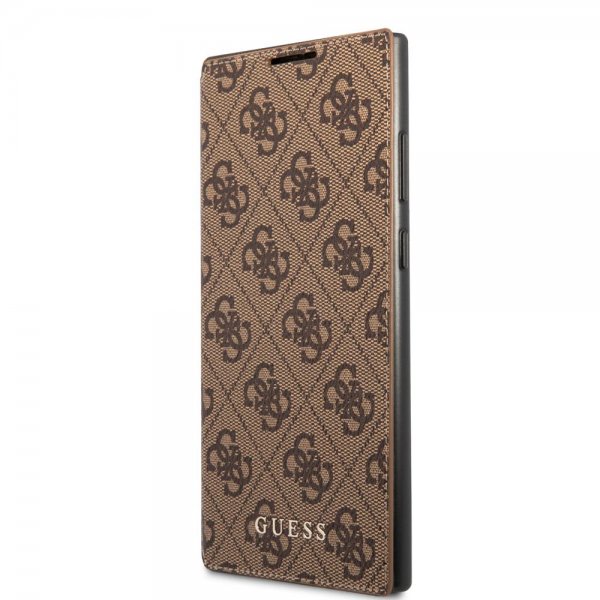 Guess Samsung Galaxy S22 Ultra Cover 4G Logo Brun