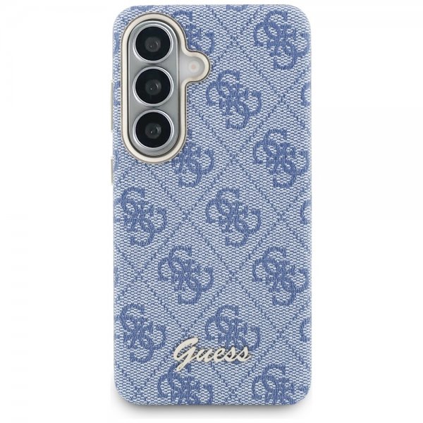 Guess Samsung Galaxy S26 Cover 4G Script MagSafe Blå
