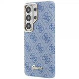 Guess Samsung Galaxy S26 Ultra Cover 4G Script MagSafe Blå
