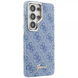 Guess Samsung Galaxy S26 Ultra Cover 4G Script MagSafe Blå