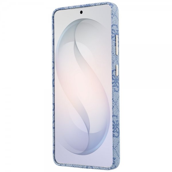 Guess Samsung Galaxy S26 Ultra Cover 4G Script MagSafe Blå