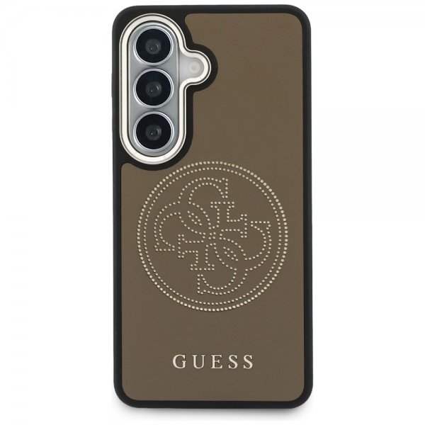 Guess Samsung Galaxy S26 Cover Perforated Logo MagSafe Brun