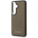 Guess Samsung Galaxy S26 Cover Perforated Logo MagSafe Brun