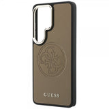 Guess Samsung Galaxy S26 Ultra Cover Perforated Logo MagSafe Brun