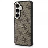 Guess Samsung Galaxy S26 Plus Cover 4G Embossed MagSafe Brun