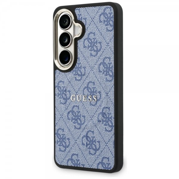Guess Samsung Galaxy S26 Cover 4G Præget MagSafe Blå