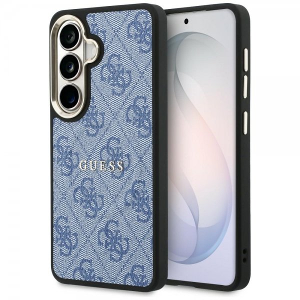 Guess Samsung Galaxy S26 Plus Cover 4G Embossed MagSafe Blå