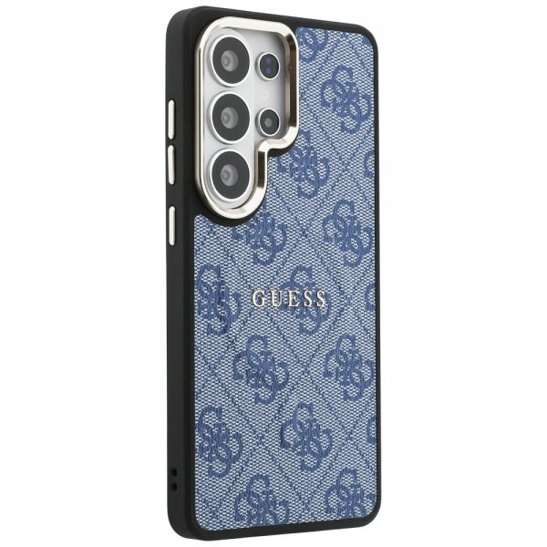 Guess Samsung Galaxy S26 Ultra Cover 4G Embossed MagSafe Blå