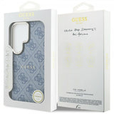 Guess Samsung Galaxy S26 Ultra Cover 4G Embossed MagSafe Blå