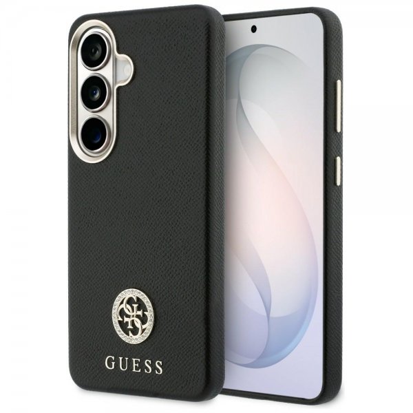 Guess Samsung Galaxy S26 Plus Cover Rhinestone Logo MagSafe Sort