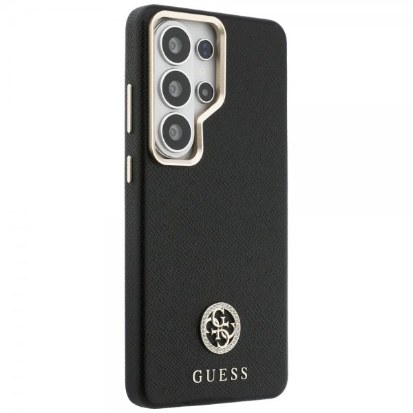 Guess Samsung Galaxy S26 Ultra Cover Rhinestone Logo MagSafe Sort