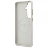Guess Samsung Galaxy S26 Plus Cover Rhinestone Logo MagSafe Beige