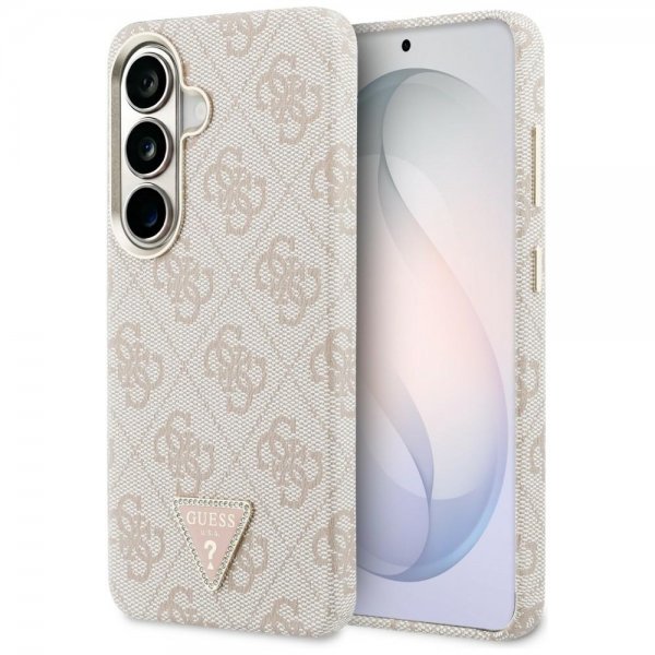 Guess Samsung Galaxy S26 Cover 4G Triangle MagSafe Lyserød