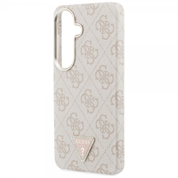 Guess Samsung Galaxy S26 Cover 4G Triangle MagSafe Lyserød