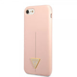 Guess iPhone 7/8/SE Cover Metal Triangle Rosa