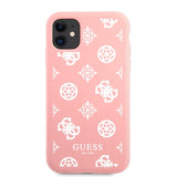 Guess iPhone 11 Cover Peony Rosa