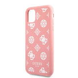 Guess iPhone 11 Cover Peony Rosa