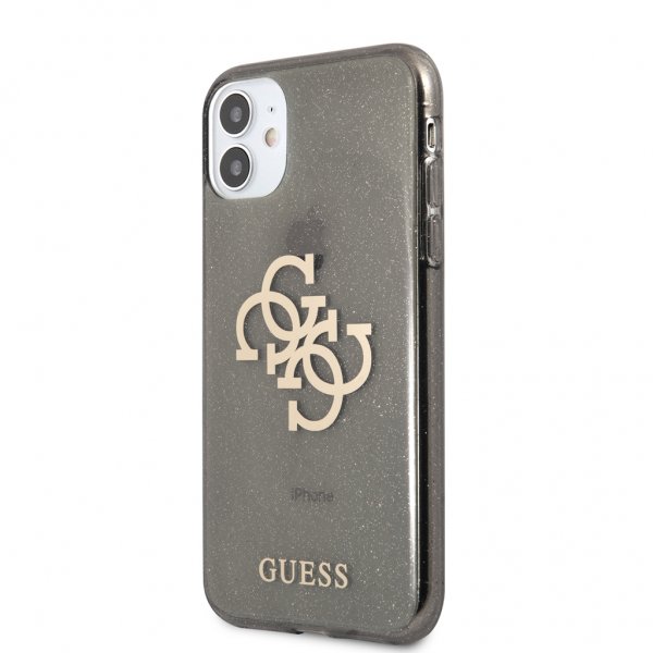 Guess iPhone 11 Cover Full Glitter Sort