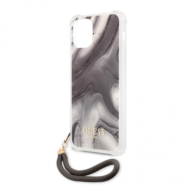 Guess iPhone 12 Pro Max Cover Marble Grå