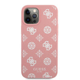 Guess iPhone 12/iPhone 12 Pro Cover Peony Rosa