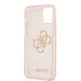 Guess iPhone 12 Pro Max Cover Full Glitter Guld
