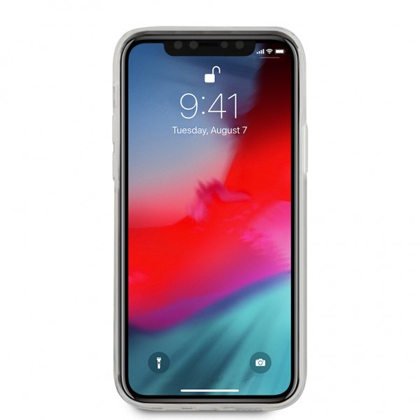 Guess iPhone 12/iPhone 12 Pro Cover 3D Hævet Iridescent