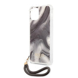 Guess iPhone 12/iPhone 12 Pro Cover Marble Grå