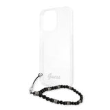 Guess iPhone 13 Pro Cover Pearl Handle Script Logo Sort