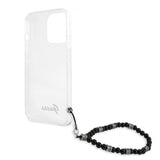 Guess iPhone 13 Pro Cover Pearl Handle Script Logo Sort