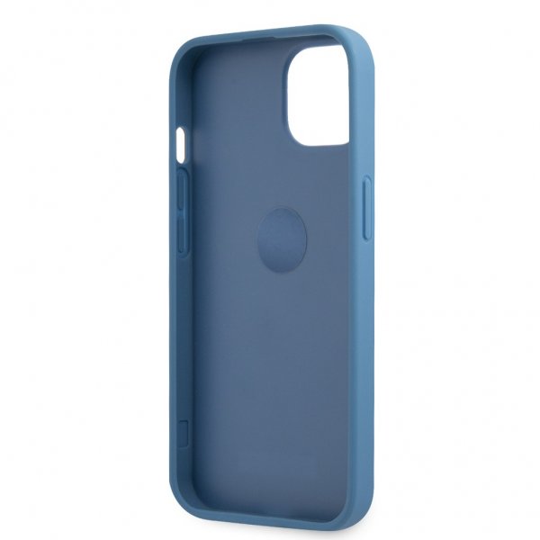Guess iPhone 13 Cover Ring Stand Blå