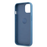 Guess iPhone 13 Cover Ring Stand Blå