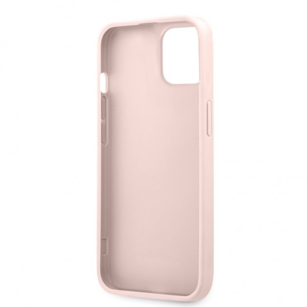 Guess iPhone 13 Cover Ring Stand Rosa