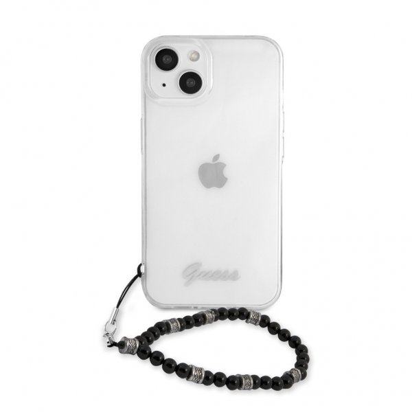 Guess iPhone 13 Cover Pearl Handle Script Logo Sort