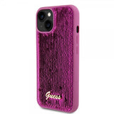 Guess iPhone 13 Cover Sequin Fuschia