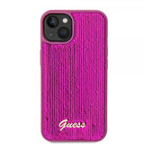 Guess iPhone 13 Cover Sequin Fuschia