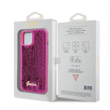 Guess iPhone 13 Cover Sequin Fuschia