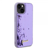 Guess iPhone 13 Cover Sequin Lilla