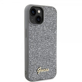 Guess iPhone 15 Cover Square Mirror Sølv