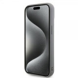 Guess iPhone 15 Cover Square Mirror Sølv