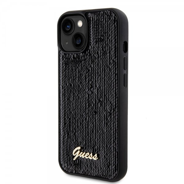 Guess iPhone 15 Cover Sequin Sort
