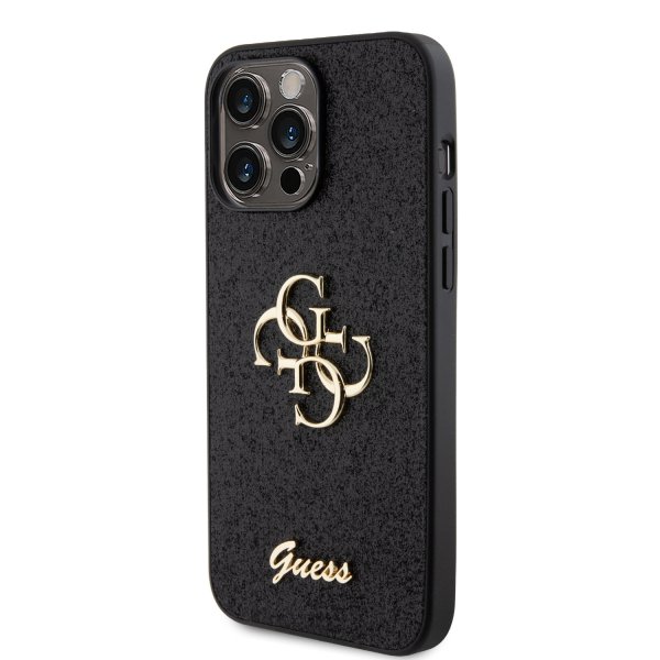 Guess iPhone 15 Pro Max Cover Fixed Glitter Sort