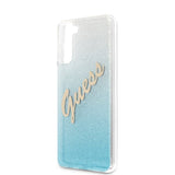 Guess Samsung Galaxy S21 Plus Cover Vintage Blå