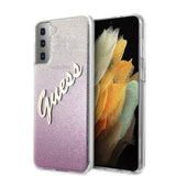 Guess Samsung Galaxy S21 Plus Cover Vintage Pink
