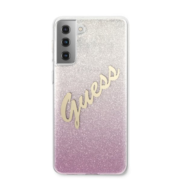 Guess Samsung Galaxy S21 Plus Cover Vintage Pink